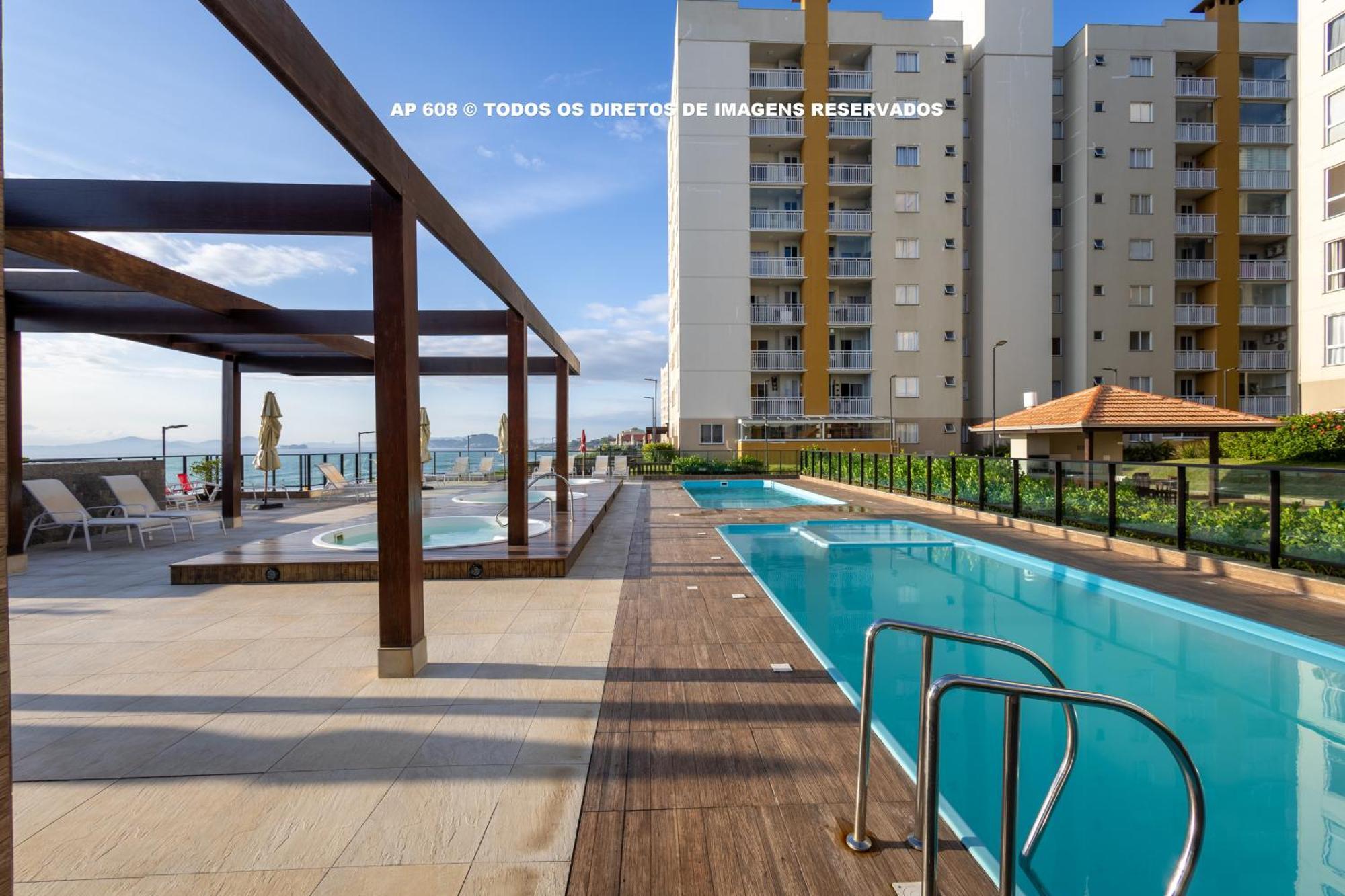 Apto Completo Com Vista Mar Pe Na Areia Em Barra Velha Em Com Spa, Piscina, Quadra De Futebol, Sala De Jogos, Brinquedoteca, Complexo Com Diversos Comercios * Barra Velha (Santa Catarina)